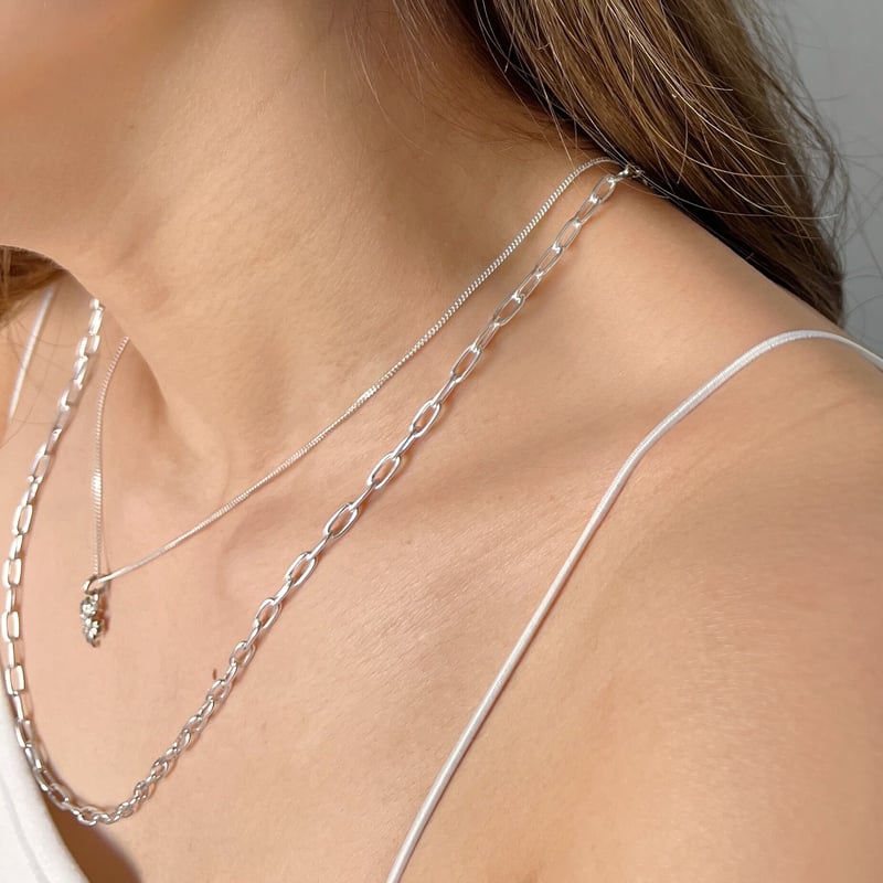 LOVERS】silver925 czcross Necklaces | SEULEMENT LOVERS】silver925 czcross Necklaces | SEULEMENT