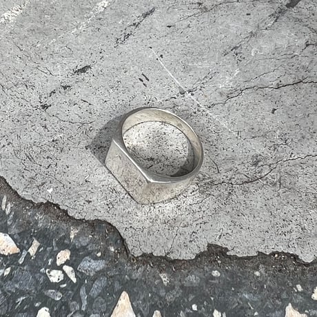 【LOVERS】silver925 square men's Ring