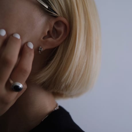【LOVERS】silver925 cross Pierce