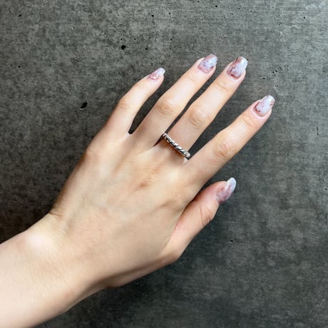 【LOVERS】silver925 rope Ring