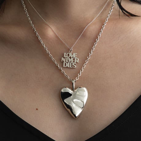 【TOPAZZ × LOVERS】silver925 Heart Necklaces