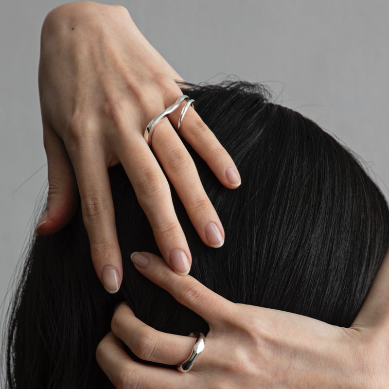 LOVERS original】silver925 double Ring | SEULEMENT