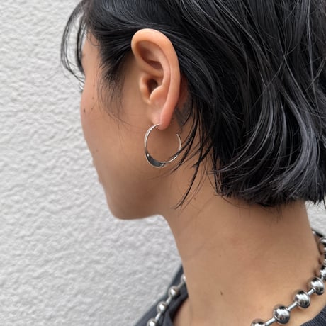 【LOVERS】silver925 hoop Pierce 2