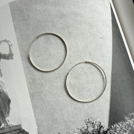 【LOVERS】silver925 hoop Pierce 3
