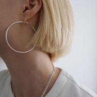【LOVERS original】silver925 bighoop pierce