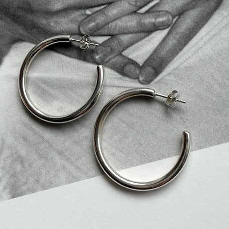【LOVERS original】silver925 hoop Pierce
