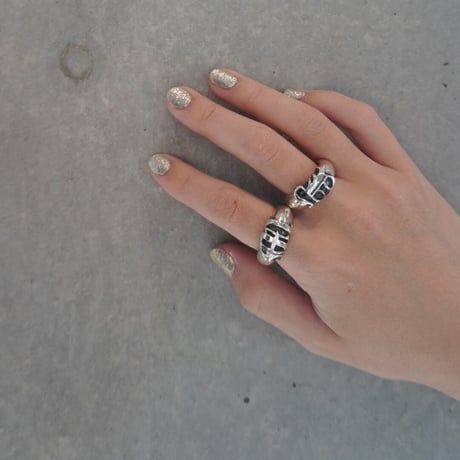 【LOVERS original】silver925 initial Ring