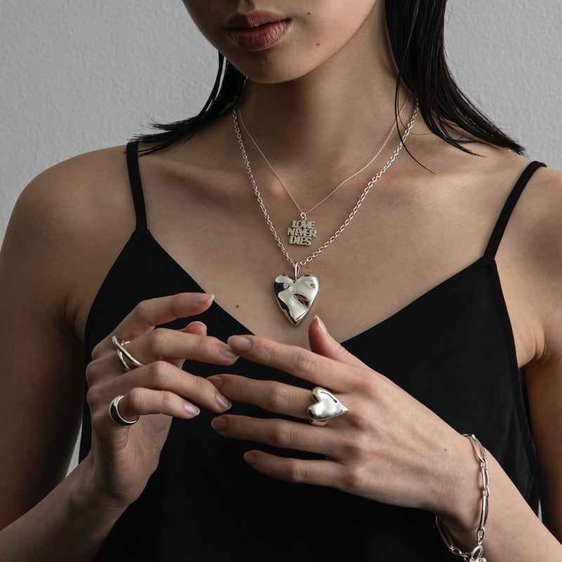 TOPAZZ × LOVERS】silver925 LOVE Necklaces | SEU