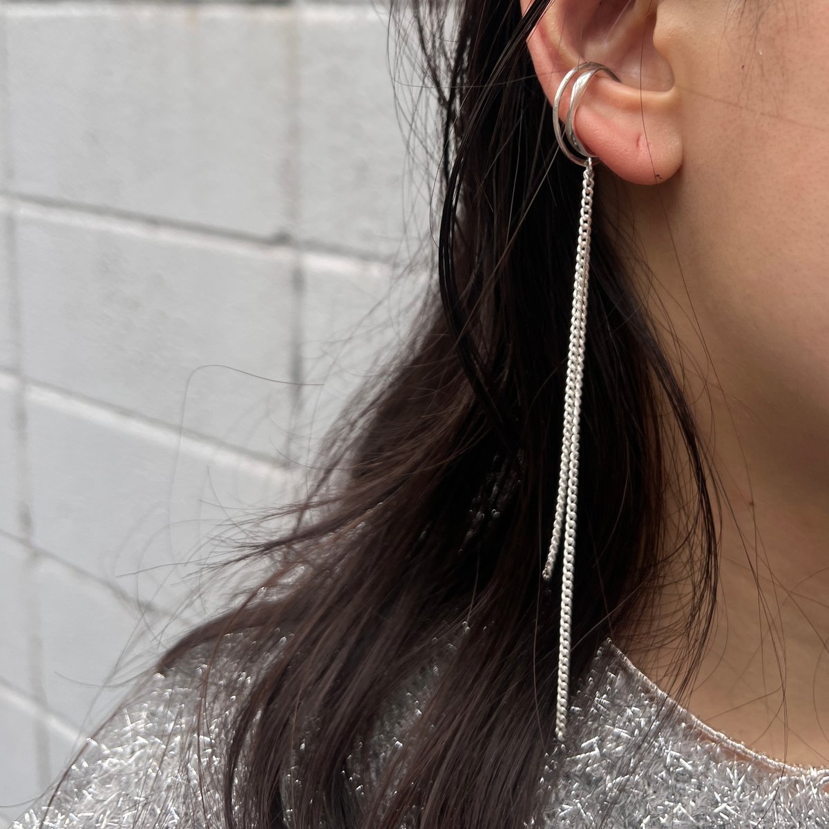 LOVERS original】silver925 chain EarCuff | SEUL