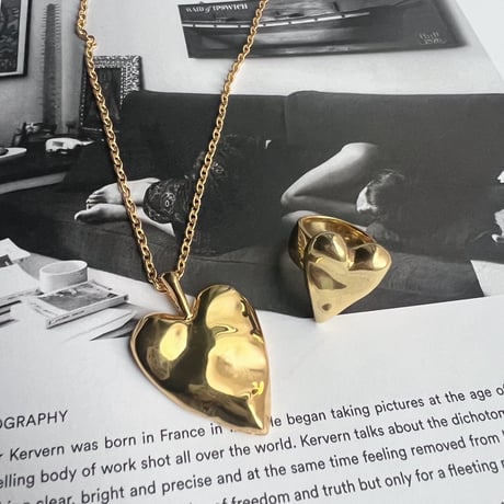 【TOPAZZ × LOVERS】silver925 Heart Necklaces