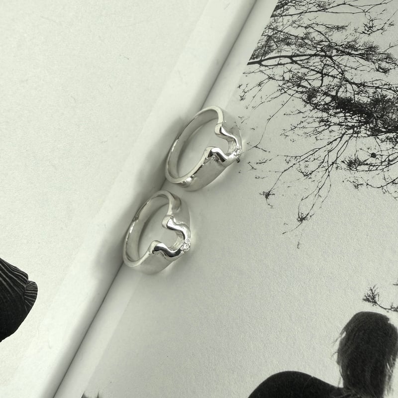 LOVERS】silver925 horse's hoof Ring | SEULEMENT