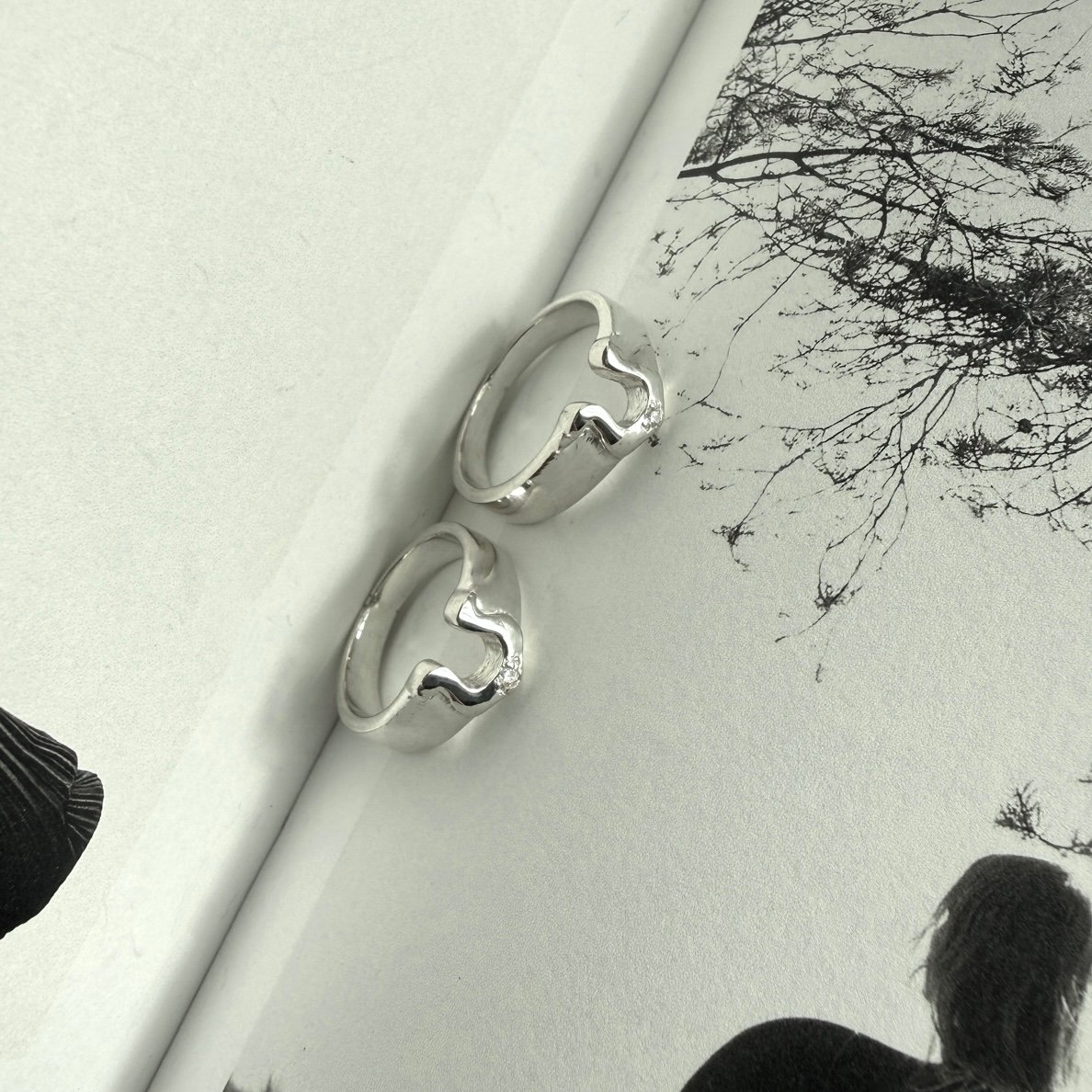 LOVERS】silver925 horse's hoof Ring | SEULEMENT