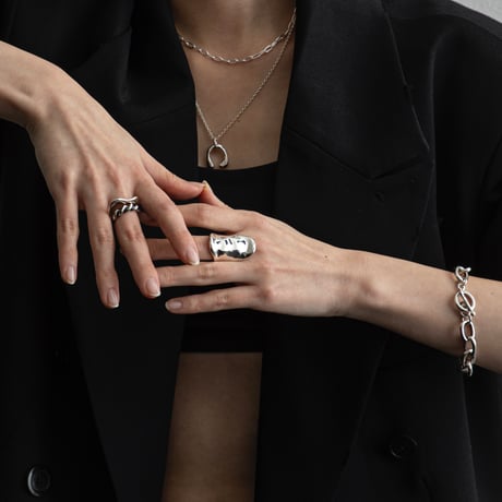 【LOVERS original】silver925 long Ring