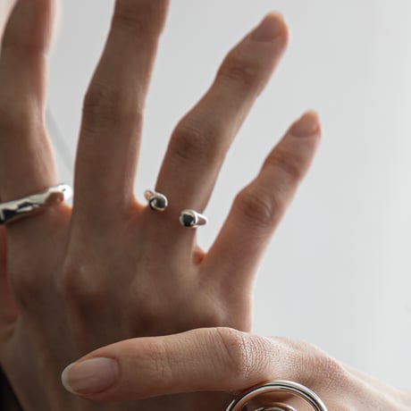 【LOVERS original】silver925 Ushaped Ring