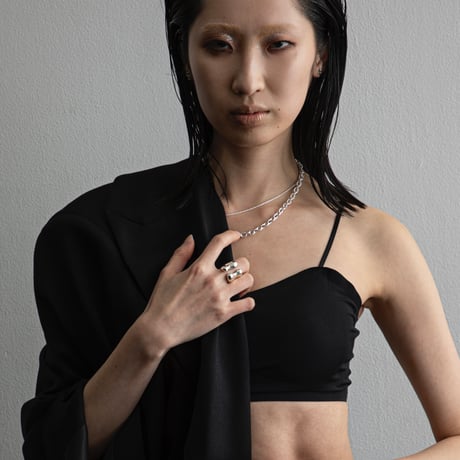 【LOVERS original】silver925 distorted Ring