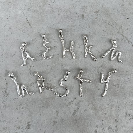 【LOVERS】silver925 alphabet Necklaces