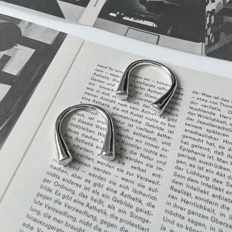 【LOVERS original】silver925 Ushaped Ring