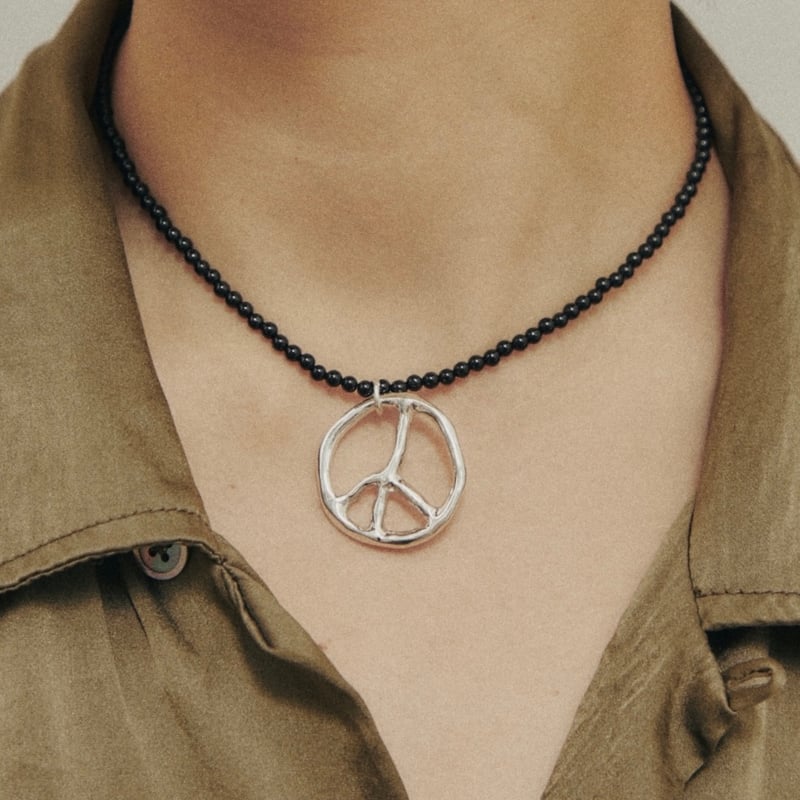asebi×LOVERS】Naturalstone Choker(Onyx/Retagate asebi×LOVERS】Naturalstone Choker(Onyx/Retagate