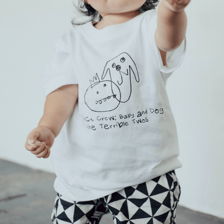 【D.NUVO  Drawing by Aya】 terrible twos TEE