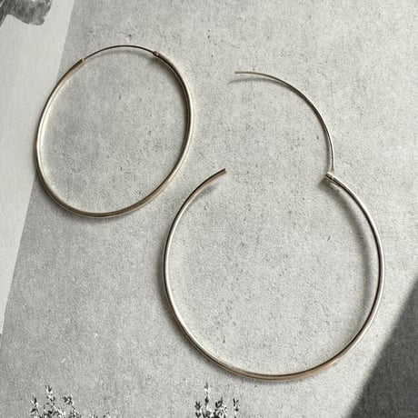 【LOVERS】silver925 hoop Pierce 3