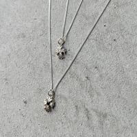【LOVERS】silver925 czcross Necklaces