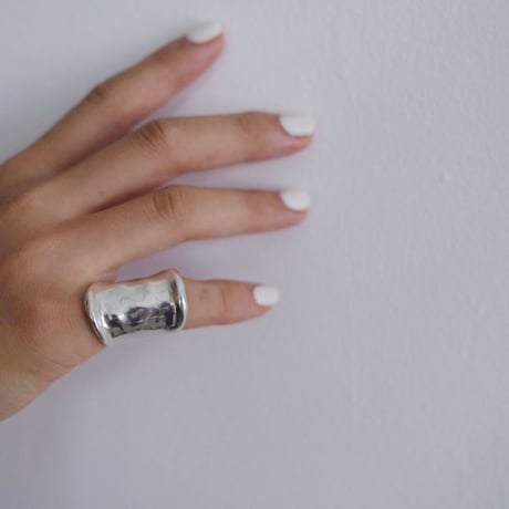 【LOVERS original】silver925 long metal Ring