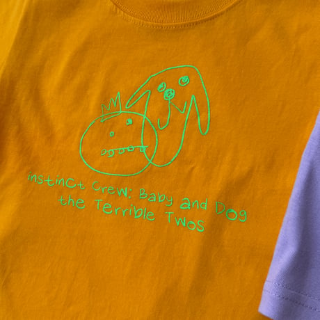 【D.NUVO  Drawing by Aya】color terrible twos TEE