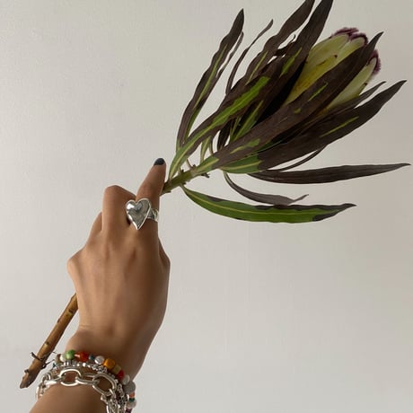 【TOPAZZ × LOVERS】silver925 Heart Ring