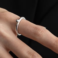 【LOVERS original】silver925 onegrain Ring