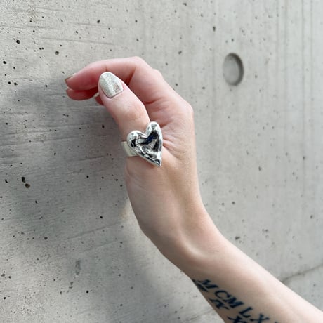 【TOPAZZ × LOVERS】silver925 Heart Ring