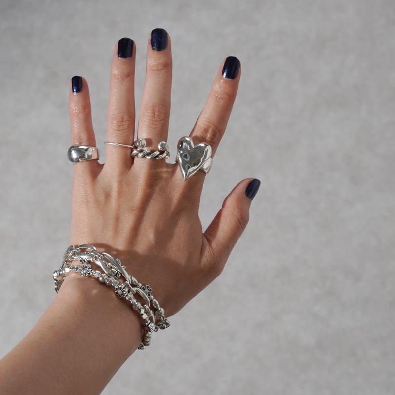 TOPAZZ × LOVERS】silver925 Heart Ring | SEULEMENT TOPAZZ × LOVERS】silver925 Heart Ring | SEULEMENT
