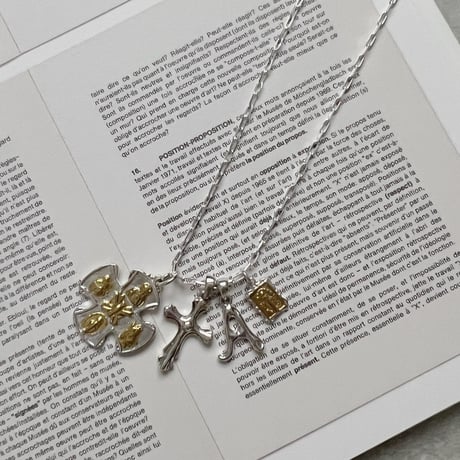 【LOVERS】silver925 alphabet Necklaces