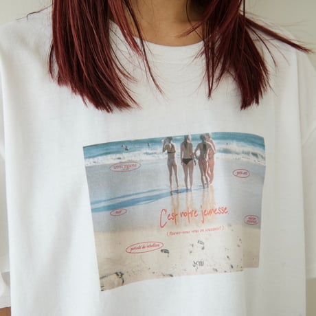 【D.NUVO Photo by Aya】 Photo TEE
