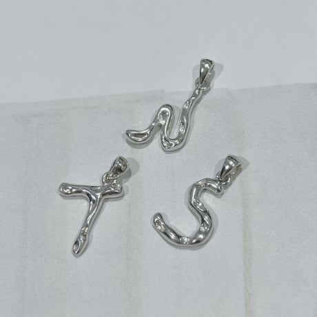 【LOVERS】silver925 alphabet Necklaces