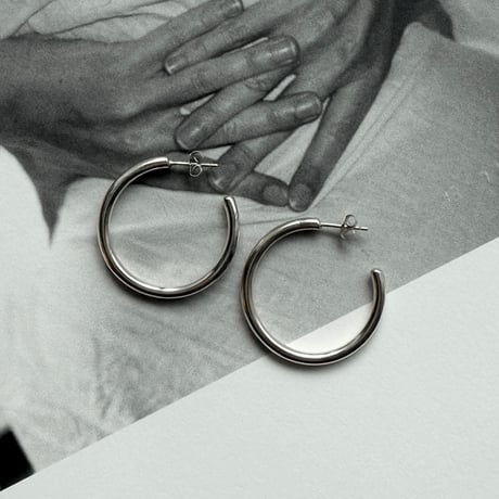 【LOVERS original】silver925 hoop Pierce