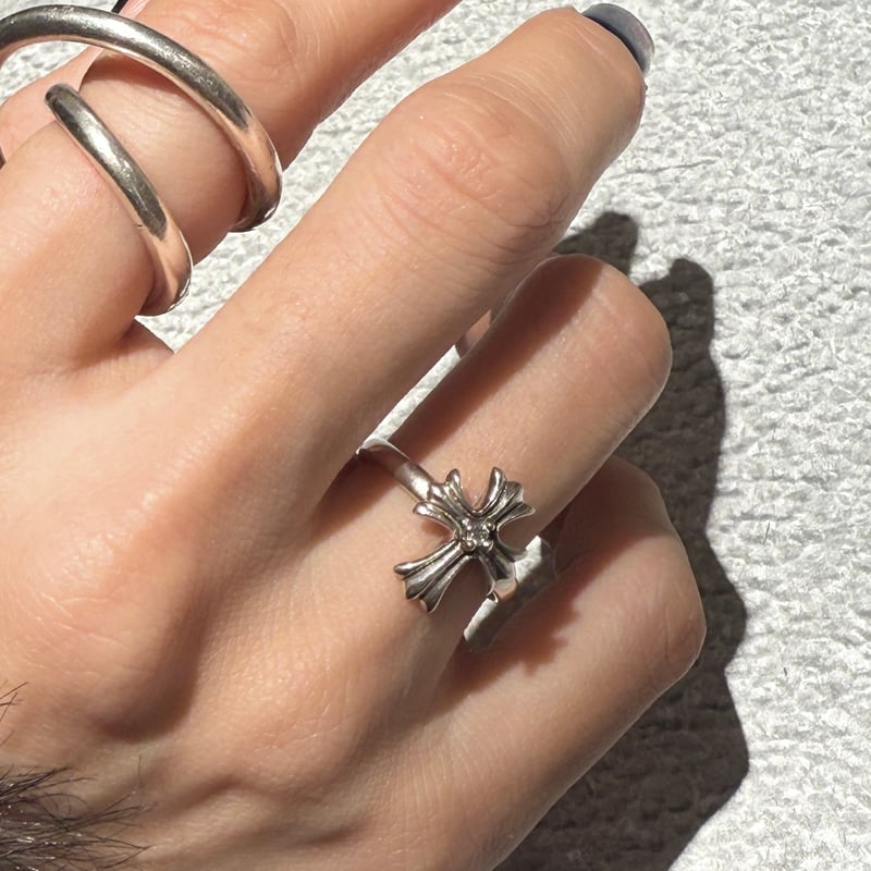 LOVERS】silver925 czcross Ring | SEULEMENT
