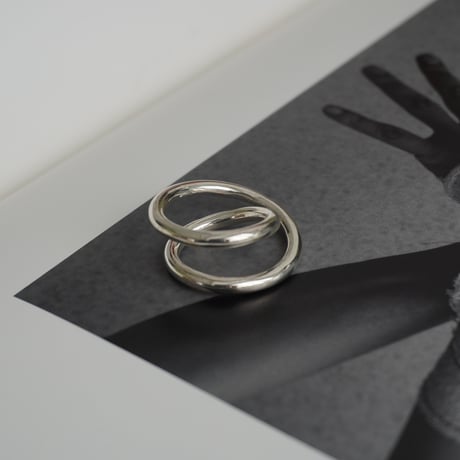 【LOVERS original】silver925 duplex Ring