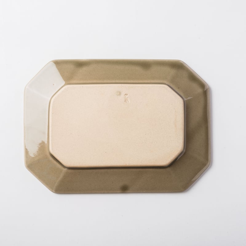 内田鋼一セレクト 萬古焼 八角皿 M グレー 〔 着払い 〕 | gallery on