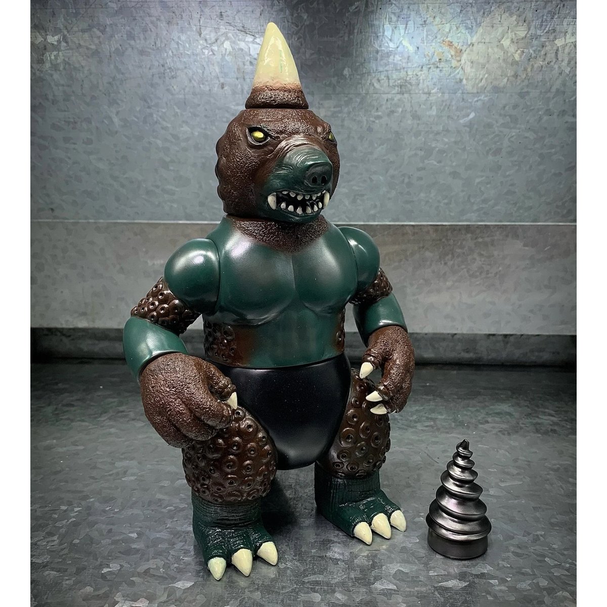 づ*こ様 ズノラ ソフビ 駄玩具堂 ヘドラ パチ 脳害怪獣 ズノラ ver2.0 ソフビ 駄玩具堂 ヘドラ パチ