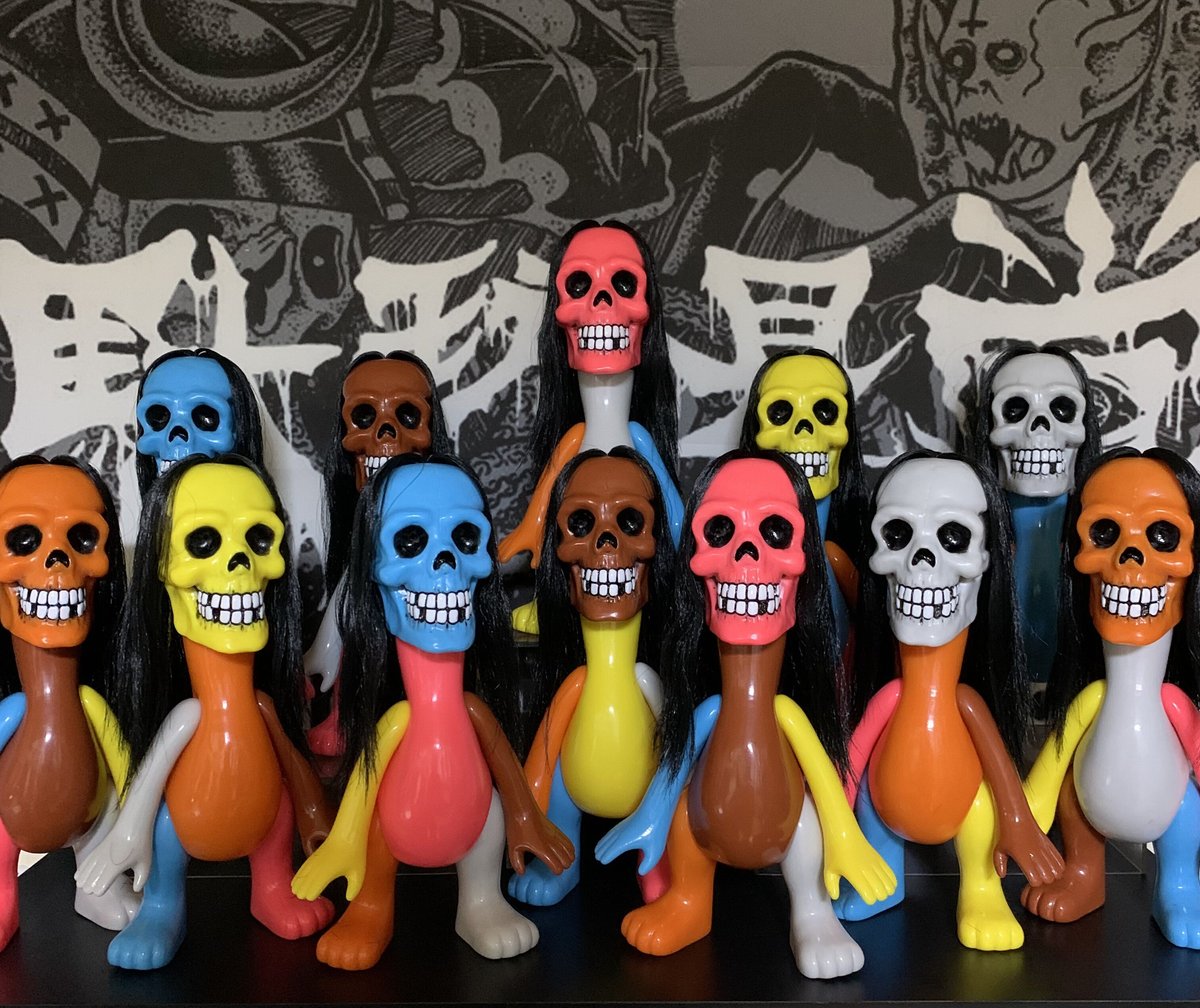 インディーズ　堕玩具堂　オバケイヌ　マーブル　ソフビ DAGANGUDO originals】オバケイヌ MIX | 駄玩具堂~DAGANGUDO~