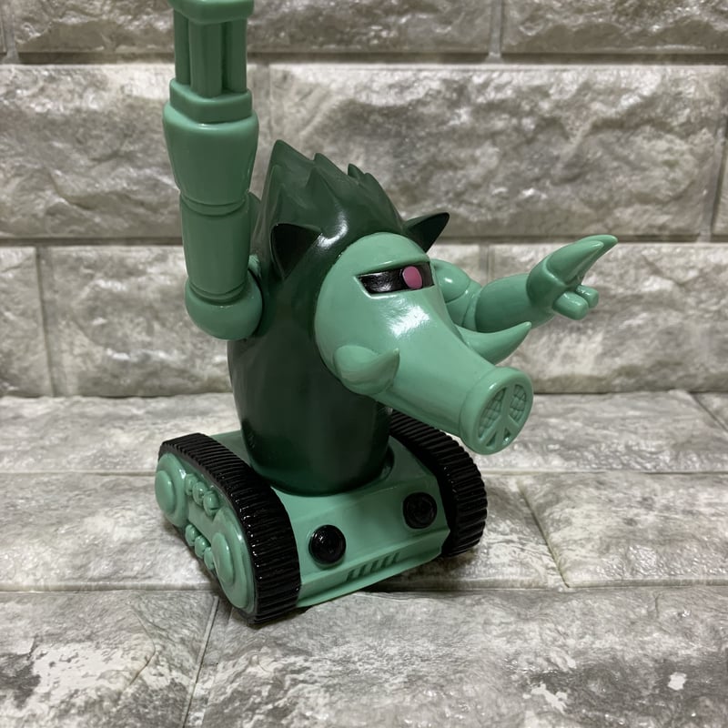 SnapTap × シカルナ工房 DROLL-TANK メタリックグリーン Yahoo!オークション - 【コラボ限定】SnapTap × シカルナ工房