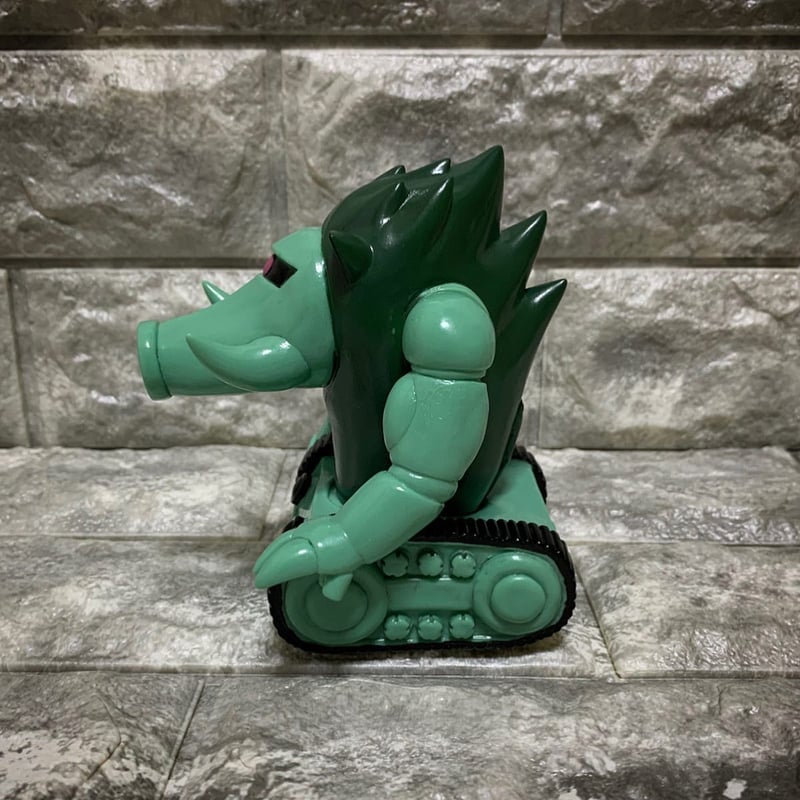 SnapTap × シカルナ工房 DROLL-TANK メタリックグリーン コラボ限定】SnapTap × シカルナ工房 ドロルタンク DROLL-TANK