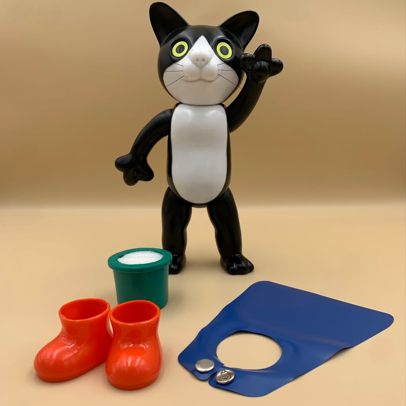 DAGANGUDO originals】クツネコ ハチワレ版 | 駄玩具堂~DAGANGUDO~