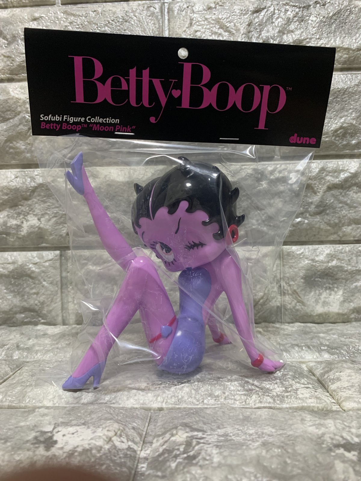 Betty Boop⭐︎ベティちゃんソフビフィギュアdune⭐︎MoonPink Betty Boop⭐︎ベティちゃんソフビフィギュアdune⭐︎MoonPink 【公式