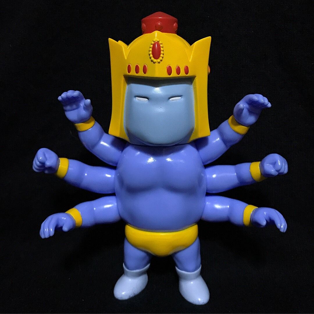 留之助商店 Flesh Gordon Pistol パープル ソフビ製