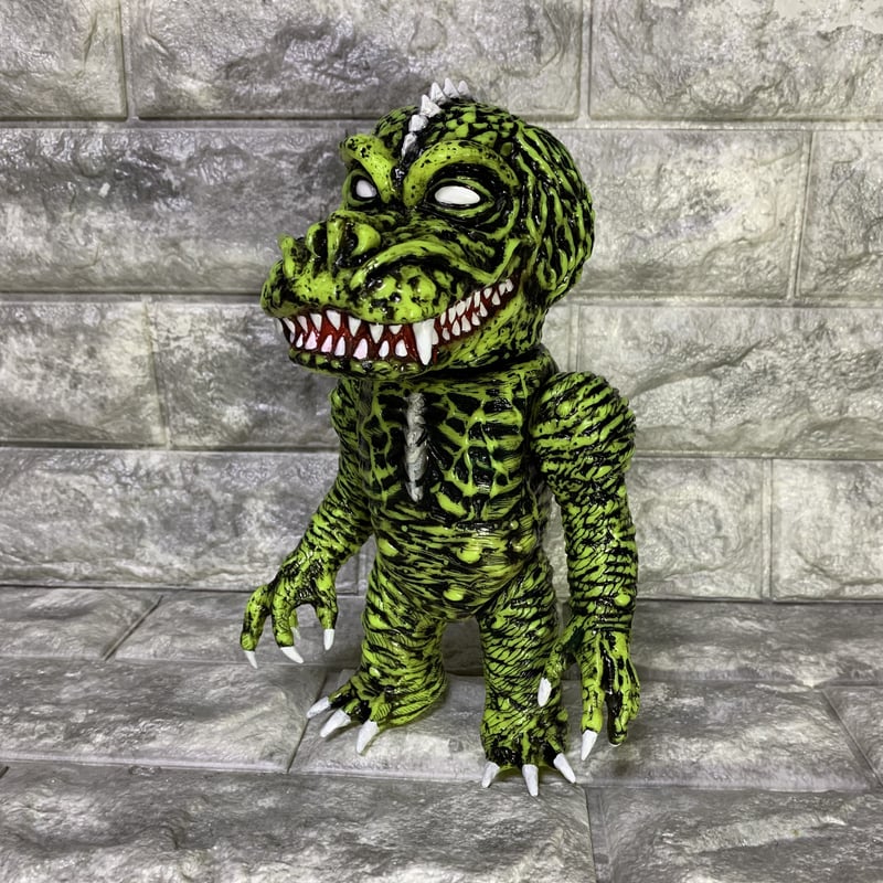 SKULL HEAD BUTT クレイジーコング ワンオフ コラボ塗装 Amazon.co.jp: スカルヘッドバット レーダーX DESTROY ALL