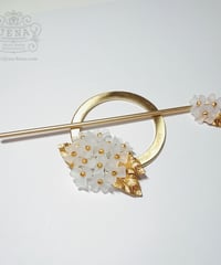 VINTAGE FLOWERS   MAJESTE  【White Hydrangea】
