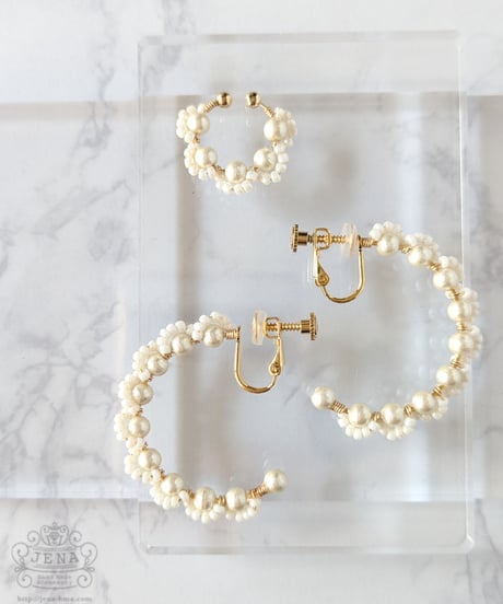 Pearl Lace Series【イヤカフ】