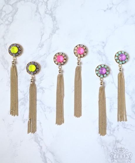 SUMMER LIMITED 【NEON COLOR】 イヤリング&ピアス