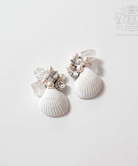 SUMMER DRESS   SHELL 【BEACH WEDDING SILVER】